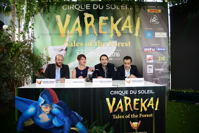 Cirque Du Soleil Press Conference